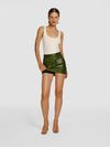 Paneled skort in Peridot