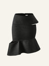 Siren skirt in Raw Denim
