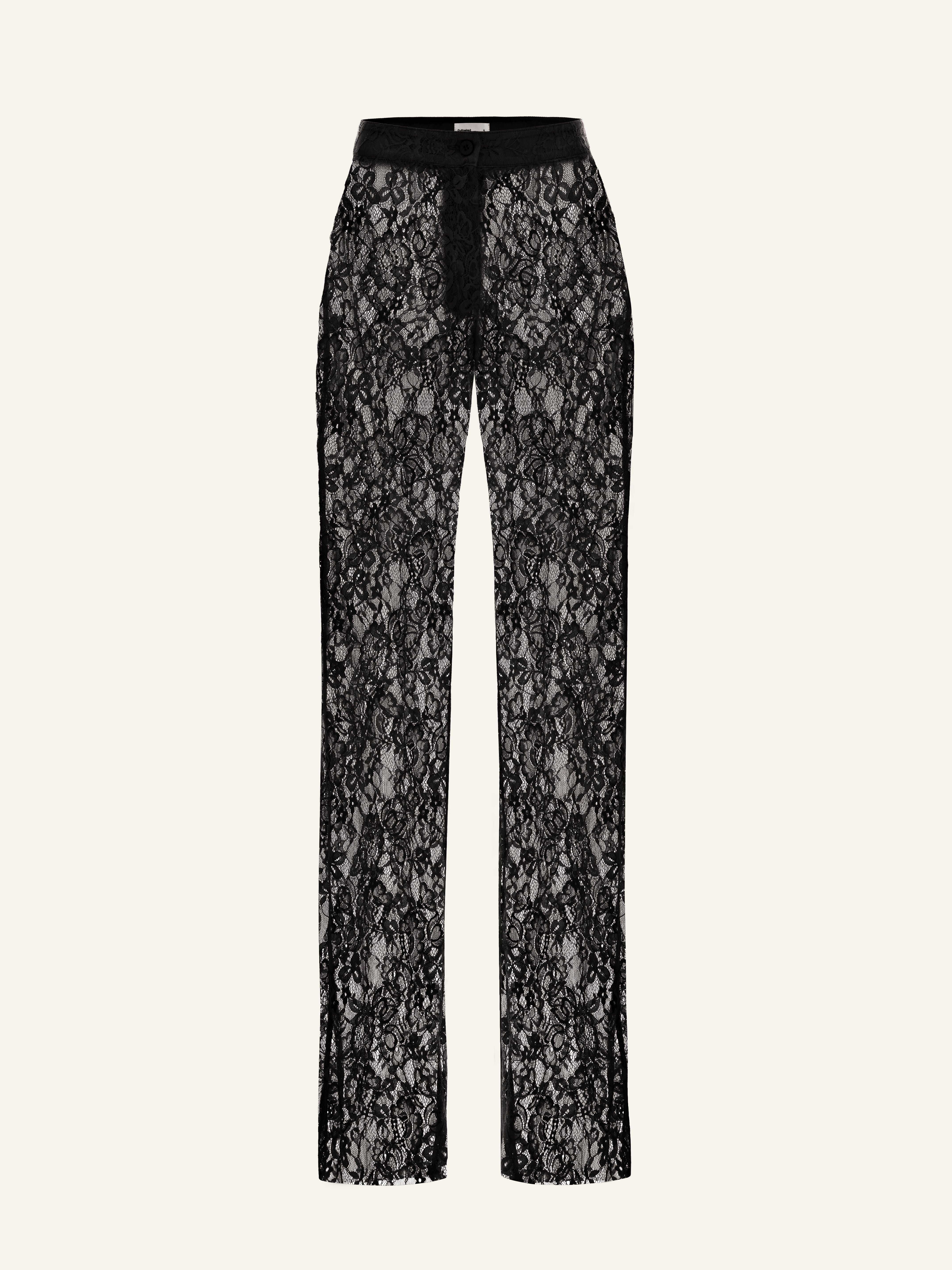 Allure pants in Noir Lace