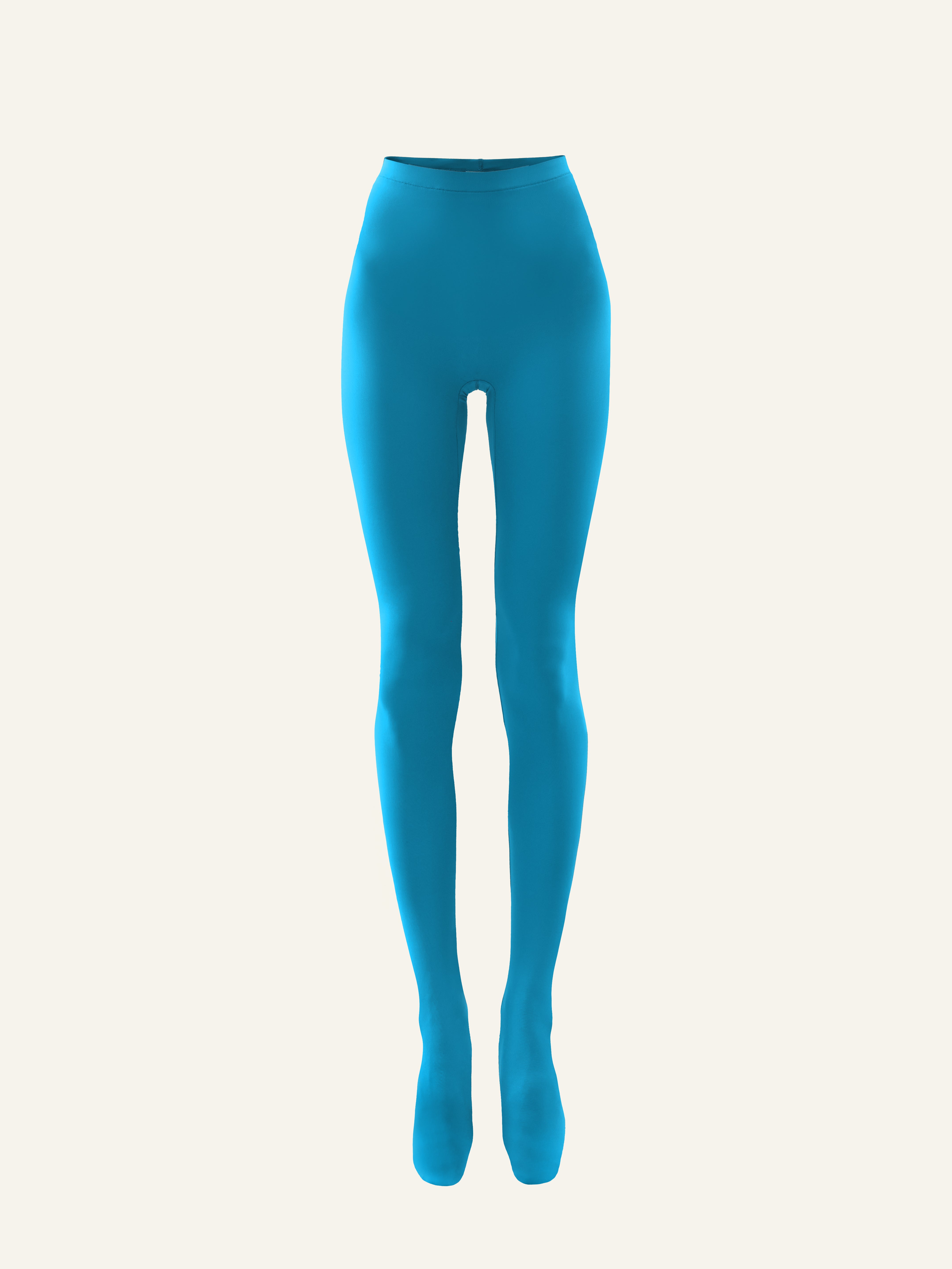 Skin leggings in Aqua