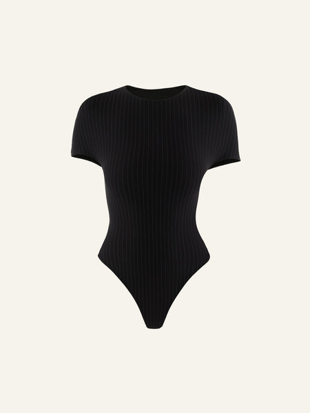 Skin bodysuit in Stripes