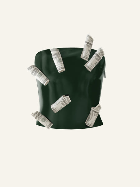 Money Killa bandeau in Viper Patent