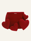 Adoration skort in Heart Red