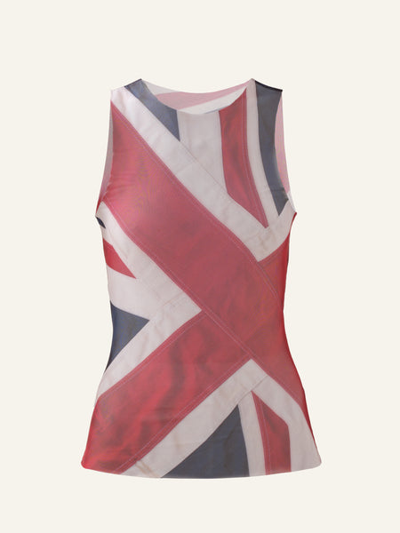 Base top in Union Jack