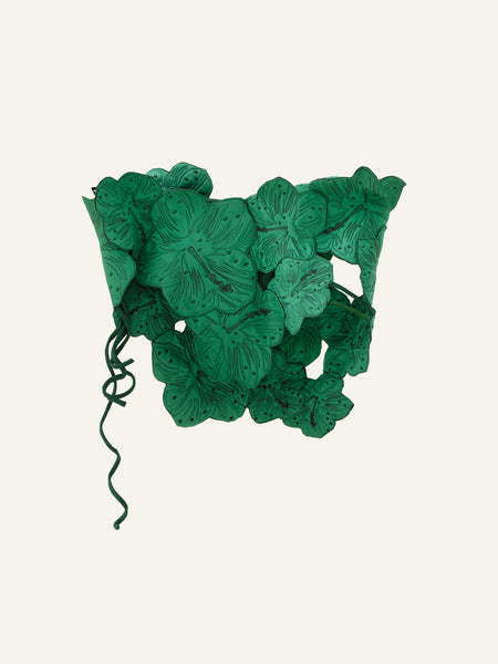 Eden Bloom skort in Green
