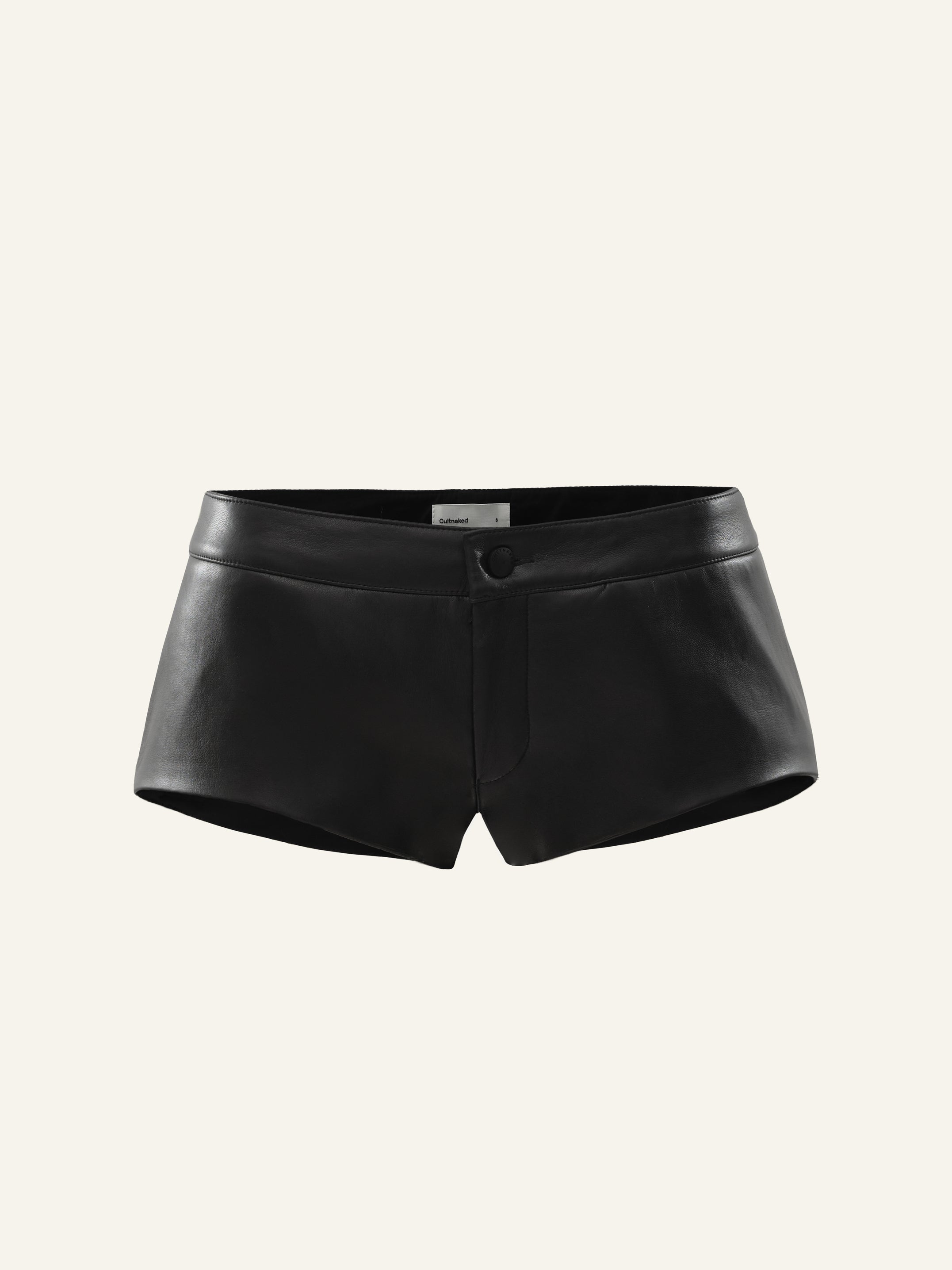 Mini Mini shorts in Genuine Leather – CULTNAKED