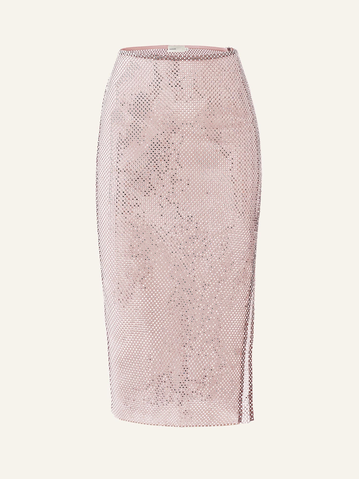 Stardust Pencil skirt in Champagne