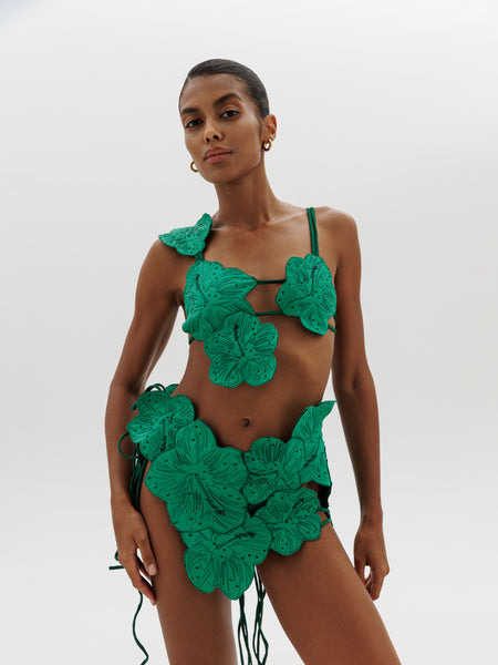 Eden Bloom top in Green