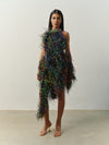 Cloud Nine jumpsuit in Disco Feathers
