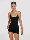 Hourglass jumpsuit in Onyx