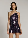 Twine dress in Purple