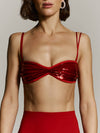 Coverup bra in Red