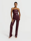 Bundle: Killa bandeau in Plum + Killa pants in Plum