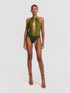 Switch bodysuit in Peridot Glow