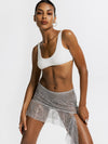 Stardust Play skirt in Silver