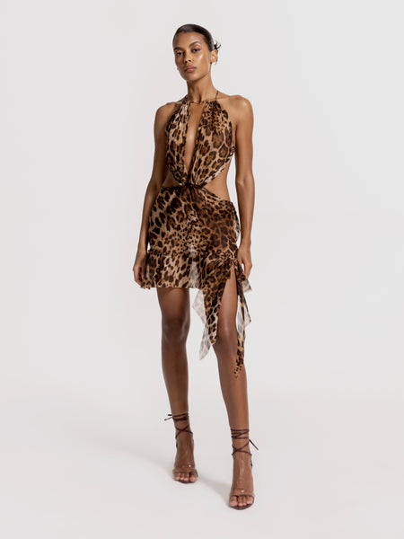 Easy Tiger dress in Leopard