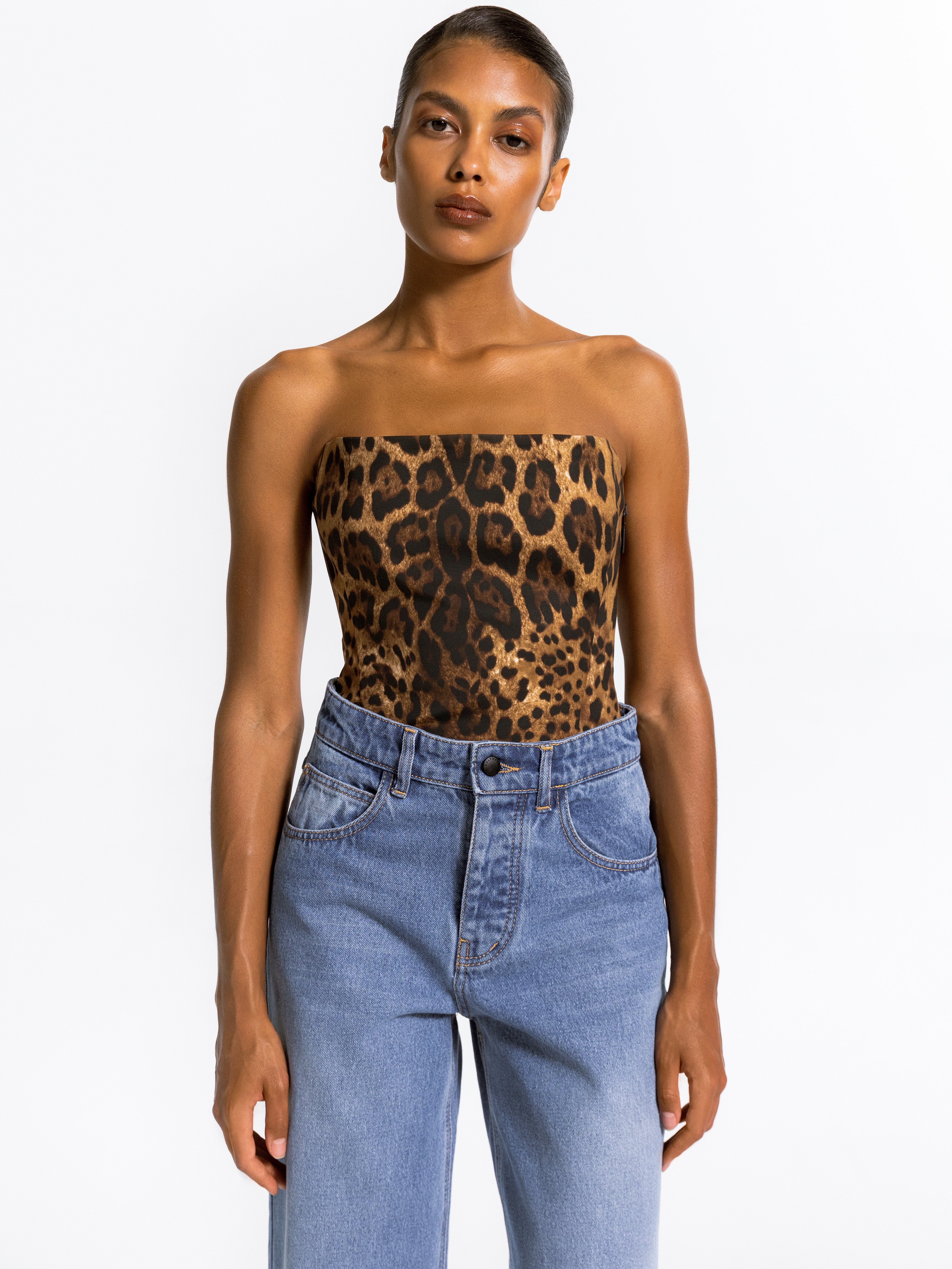 Etta bandeau in Leopard