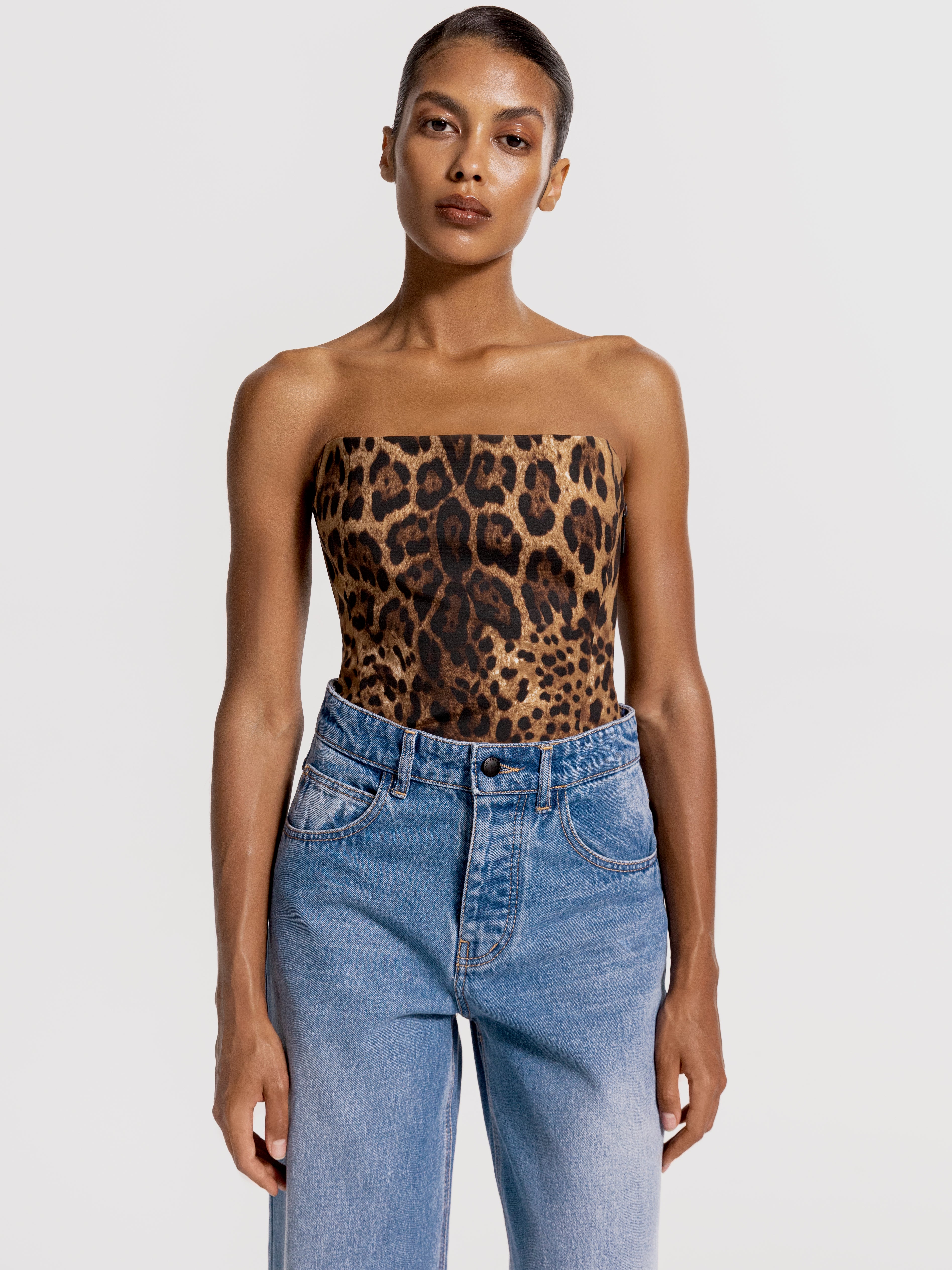 Etta bandeau in Leopard