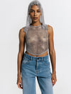Stardust Diva top in Crystals