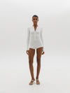 Good Girl jumpsuit in Blanc