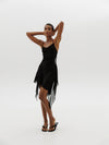 Fantasy dress in Onyx