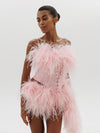 Bundle: Cloud Nine bra in Desire Pink + Ballroom corset in Desire Pink + Cloud Nine skort in Desire Pink