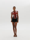 After Dark skort in Onyx