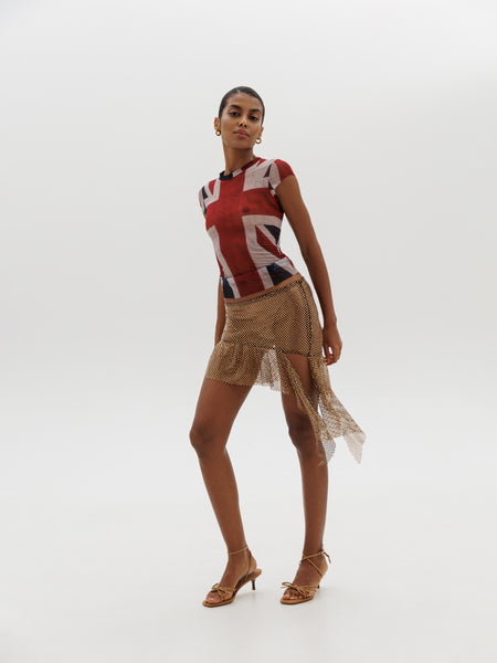 Stardust Play skirt in Choco