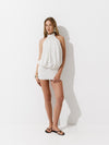 Towel Bubble dress in Blanc