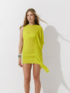 Luminary dress in Lime
