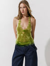 Paloma top in Matcha