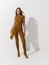Skin bodysuit in Mustard