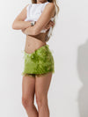 Shuffle Mini Mini skort in Matcha