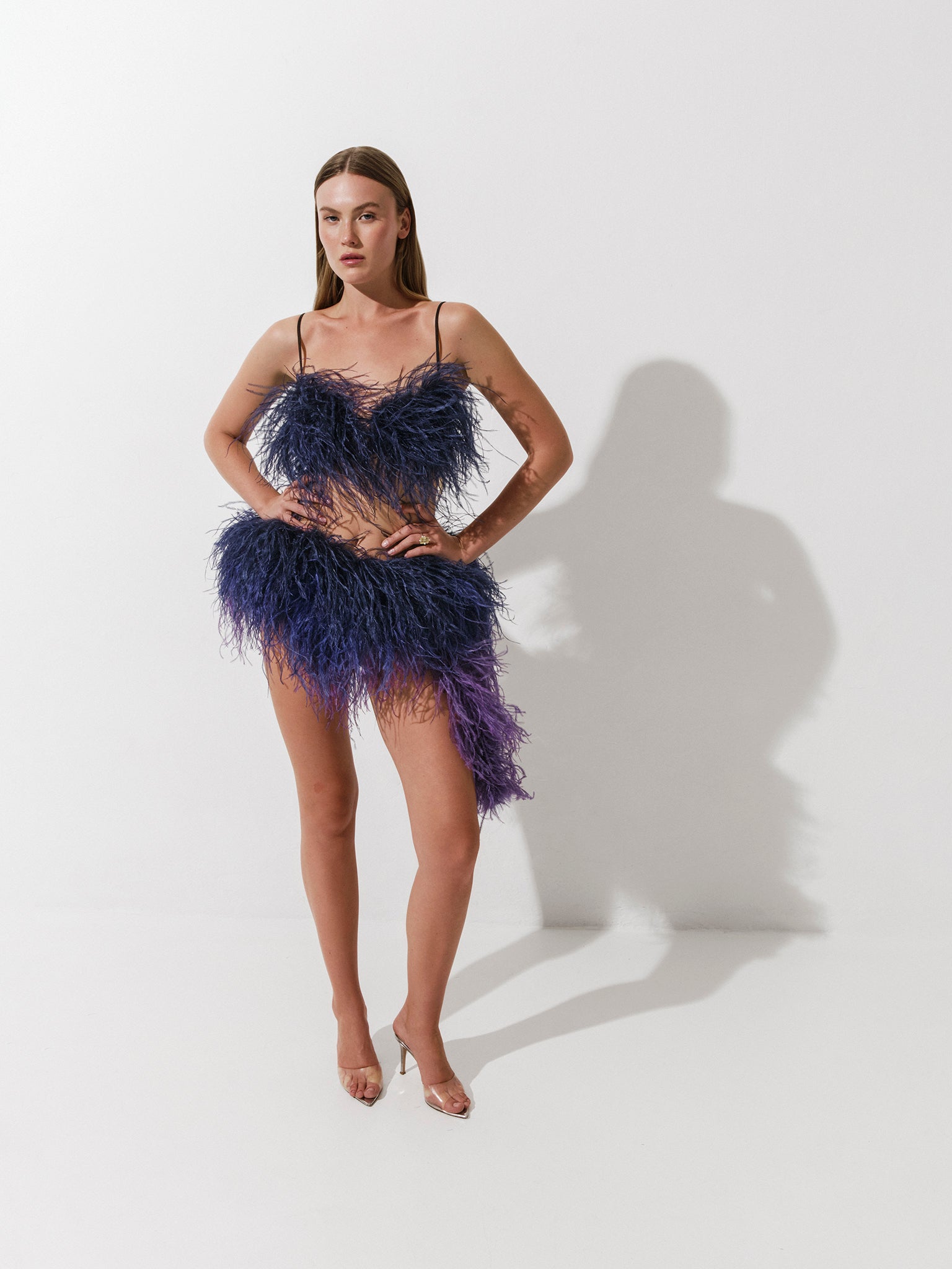 Cloud Nine skort in Ink