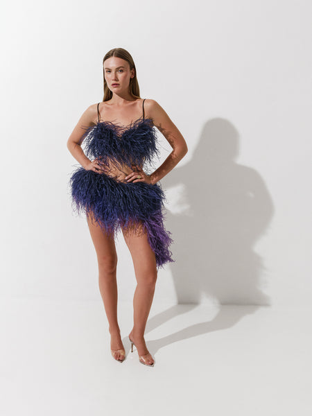 Cloud Nine skort in Ink