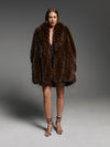 Delight coat in Chestnut