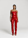 Bundle: Love Killa bandeau in Red Patent + Killa pants in Red Patent