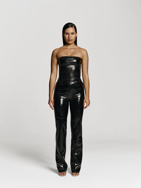 Killa pants in Onyx Croc