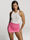 Dancing on the table skort in Blush