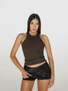 Forever Mini Mini skort in Onyx