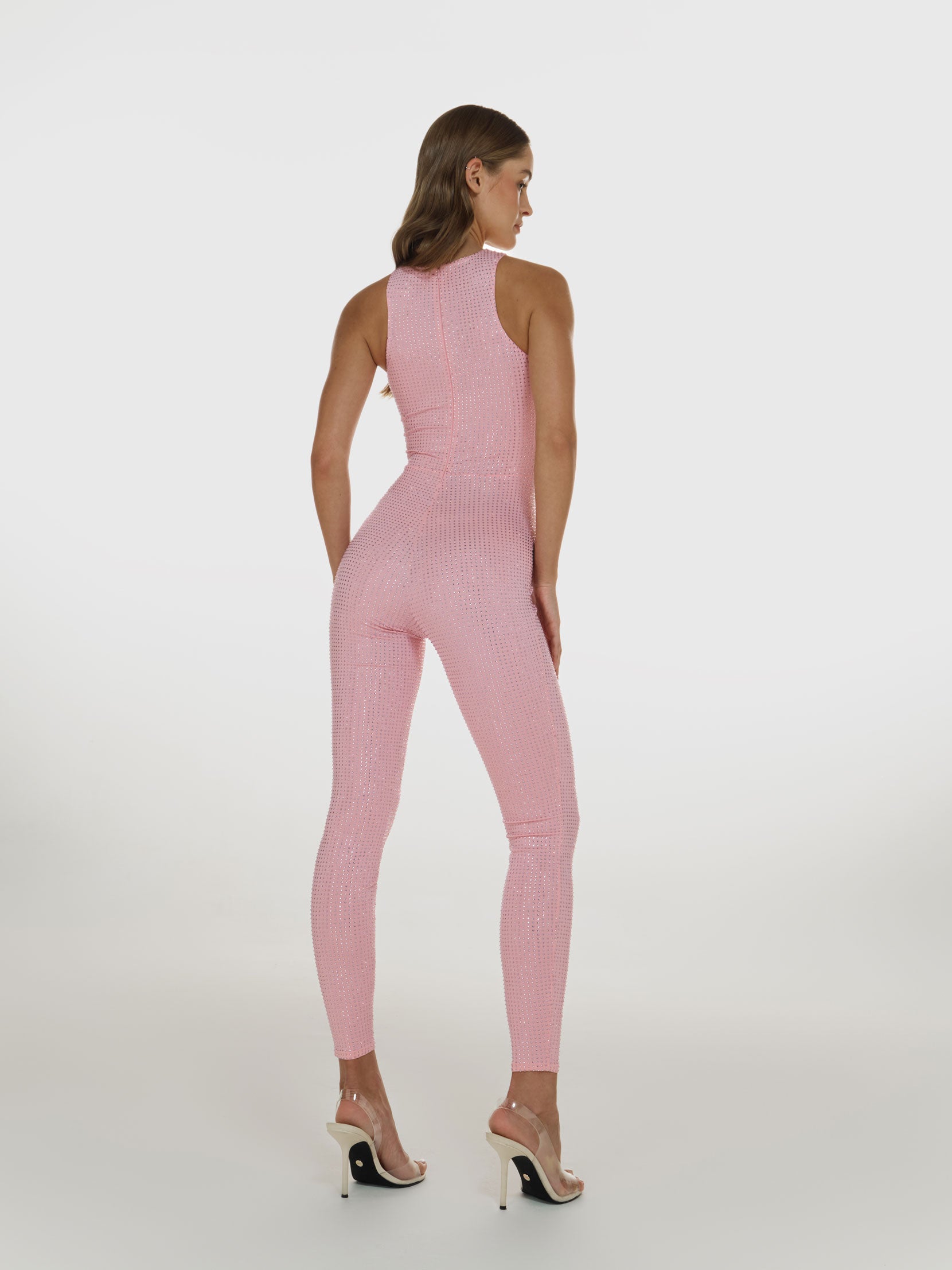 Light pink hot sale jumpsuit