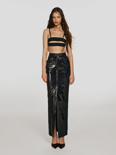 Instinct skirt in Onyx