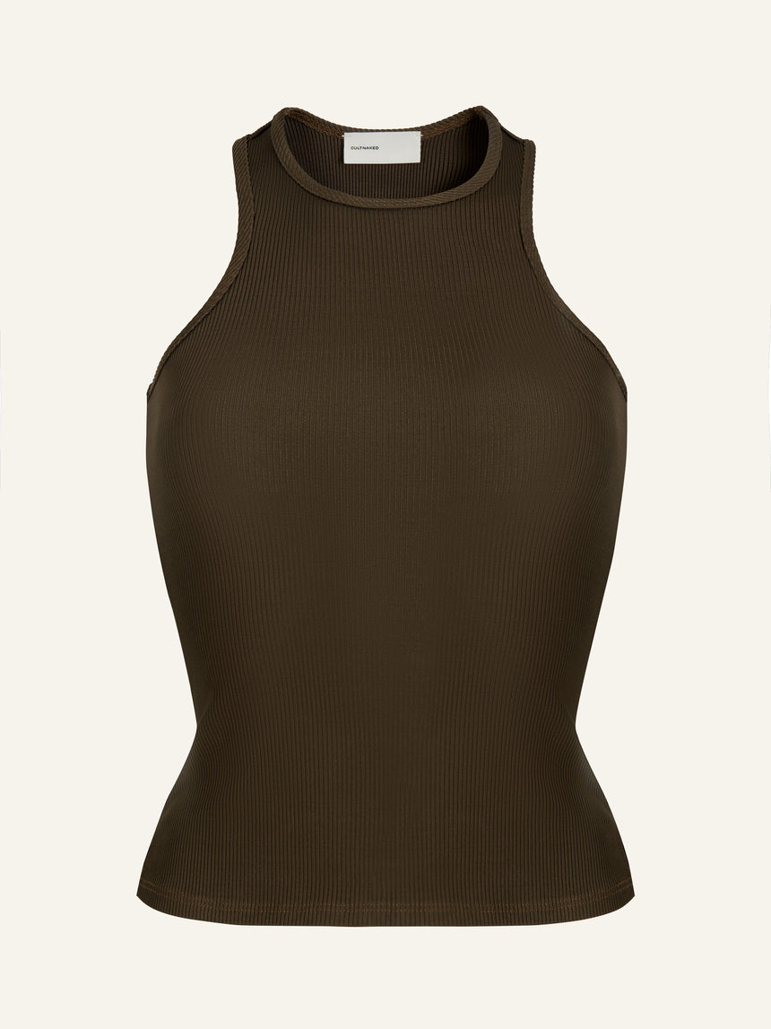 KHAKI BASE top
